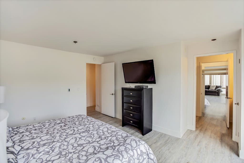 Master Bedroom with eastern king bed