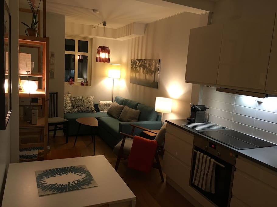 Nice and cosy in the evenings