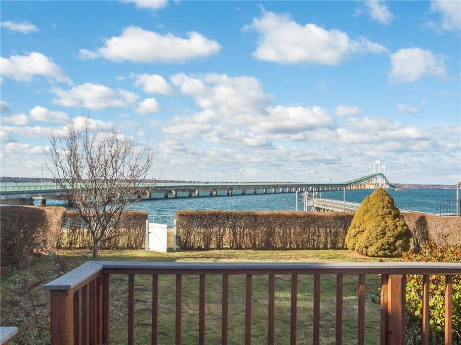 View from deck