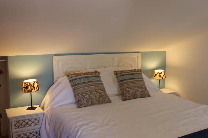 Habitación 1er piso, con cama matrimonial