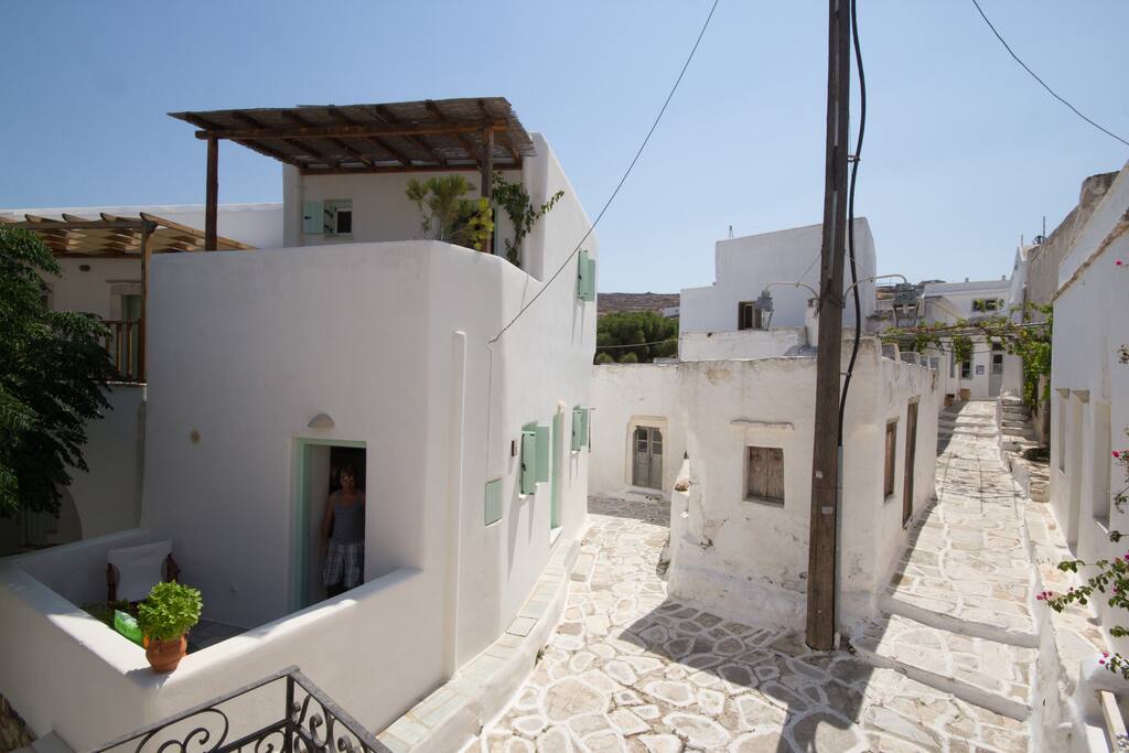 Side street view.