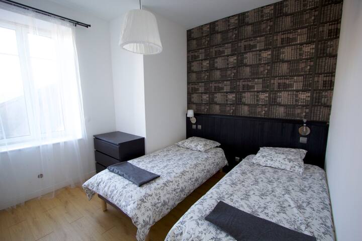 Gite de l'equipage: Camera da letto.
Da scoprire dal vivo  a Gites du port de Paimpol (-18%)