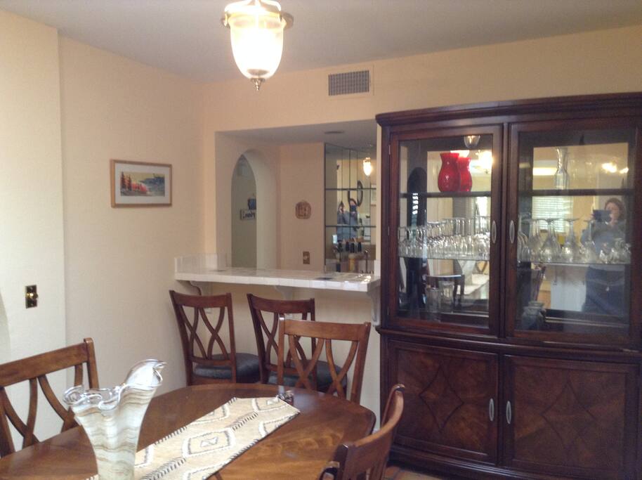 Bar area.