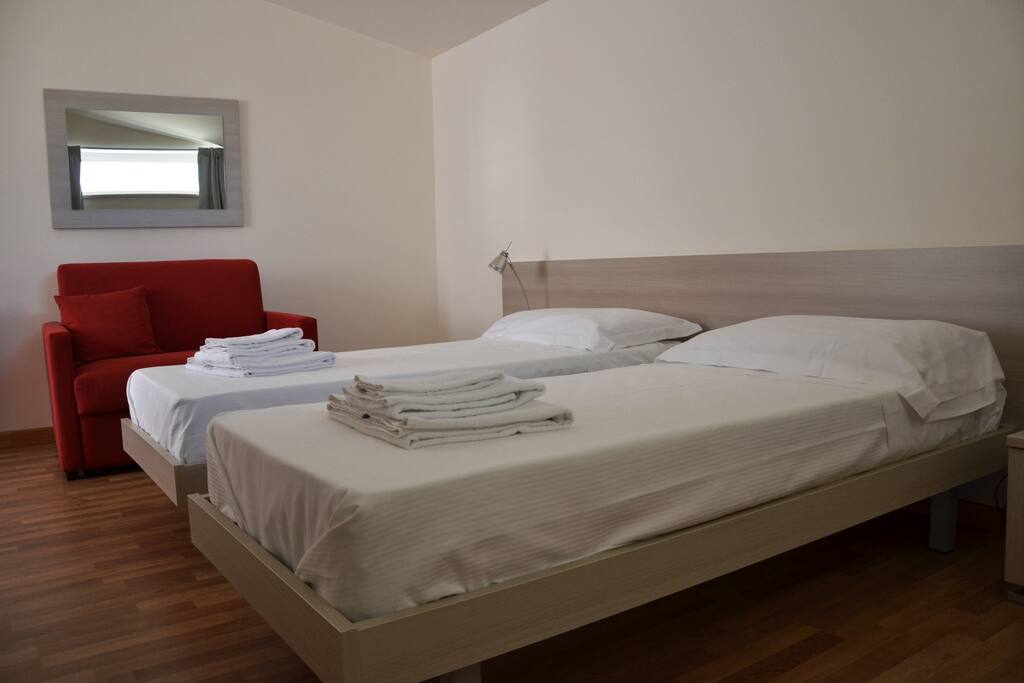 Letto matrimoniale nella versione separata