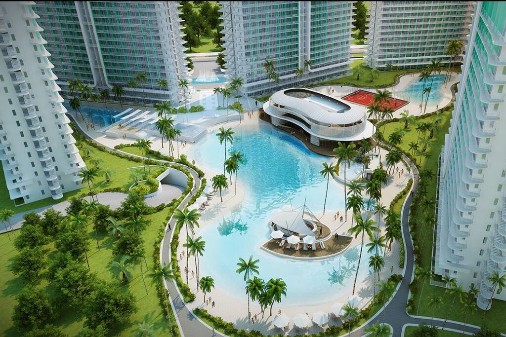 The property is the first in the country where a resort is located in the urban area or within metro Manila.