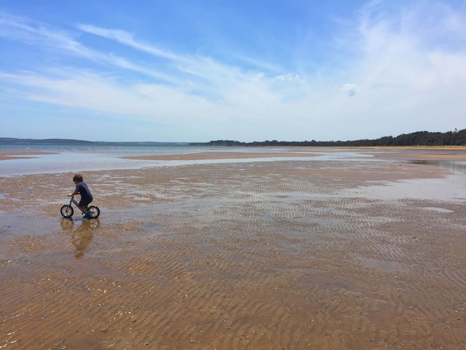 Coronet Bay is an awesome beach for young childern and beach combing lovers