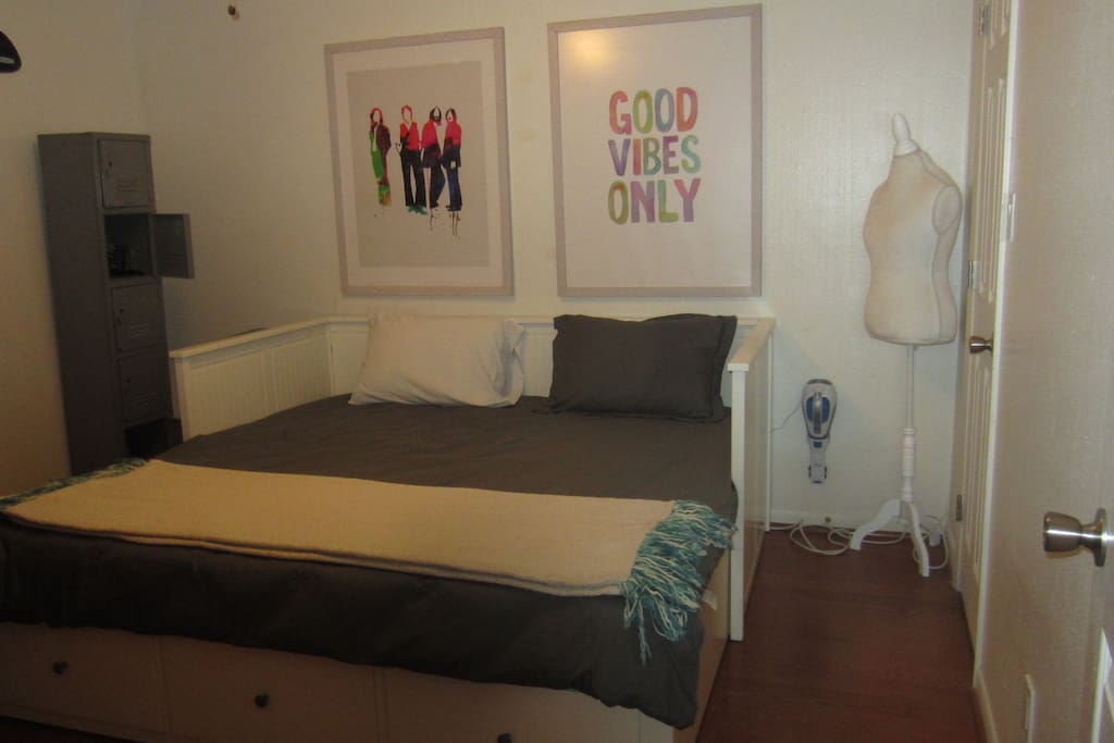 Bedroom with king bed