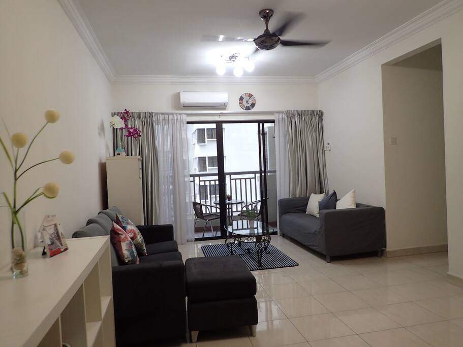 Our super comfy homestay at One Utama! Just like home!