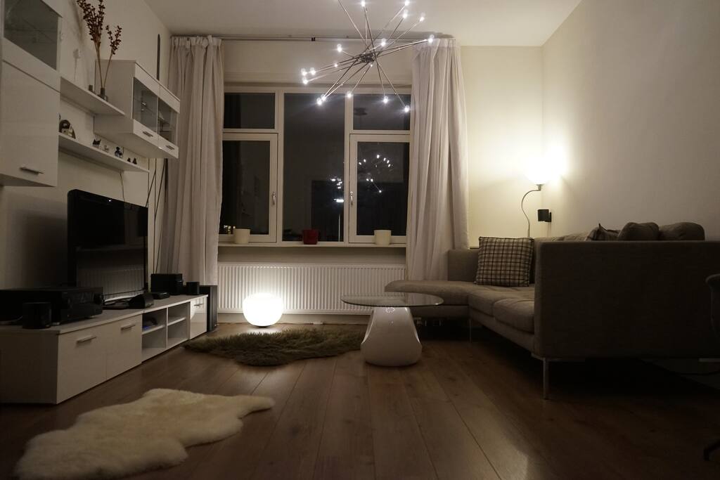 The living room