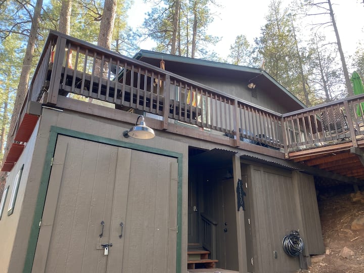 Cozy Cabin in Heart of Tonto Forest Cabins for Rent in Payson, Arizona, United States Airbnb