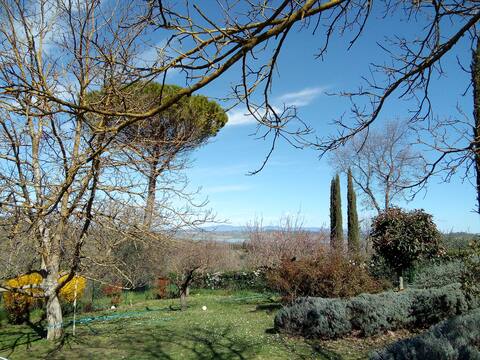 La casa di Santa Mustiola. Between Tuscany and Umbria.