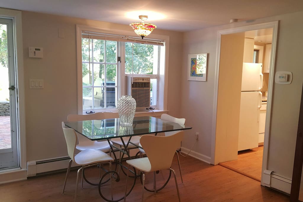 Separate entrance from main house. Lower level apartment with full sunlight, large living/dining space.