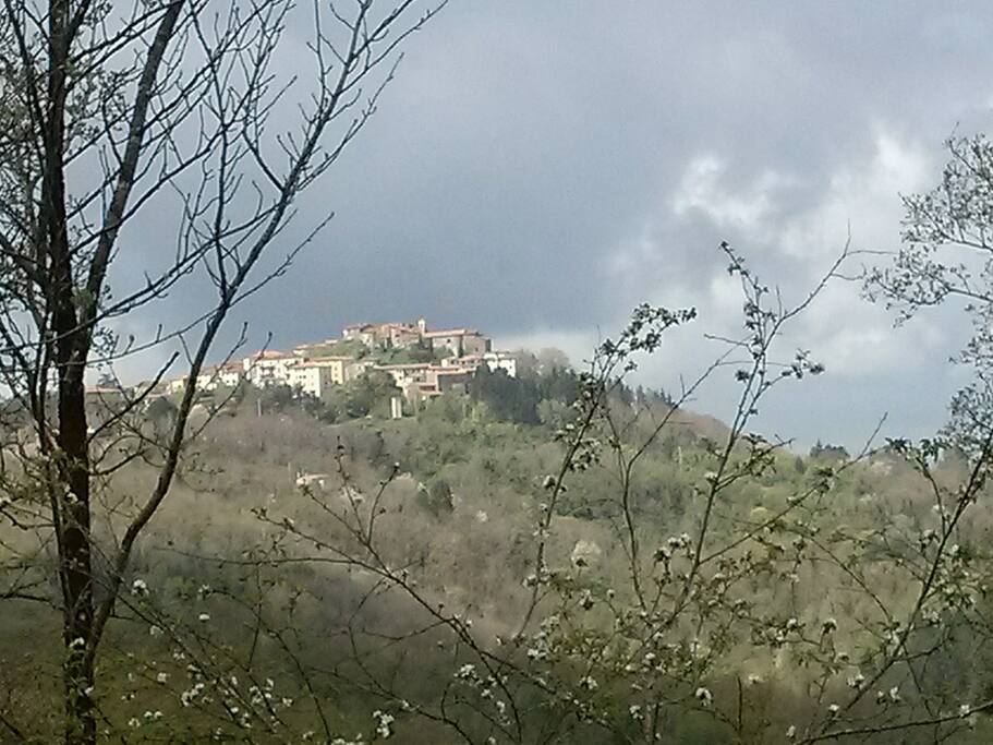 Das Dorf Boccheggiano,2kl.entfernt