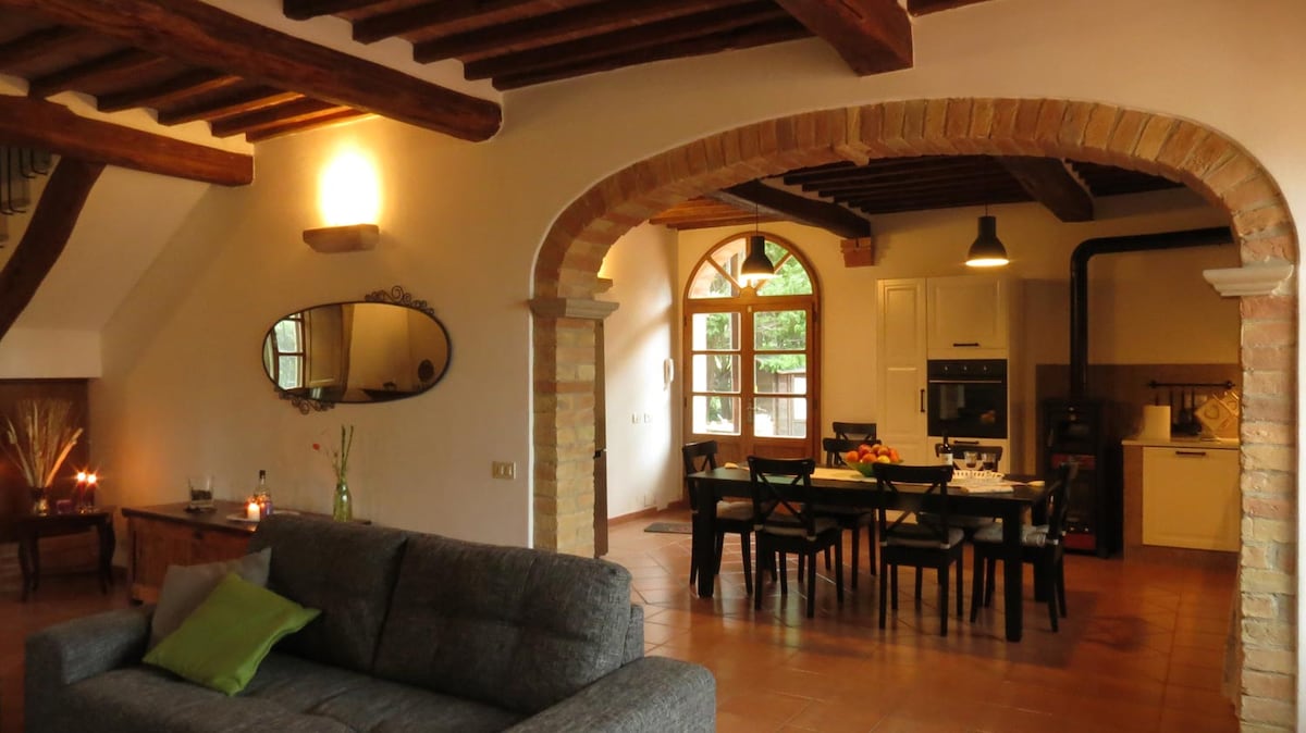 Successful Airbnb property: Country House in the Crete Senesi in Asciano