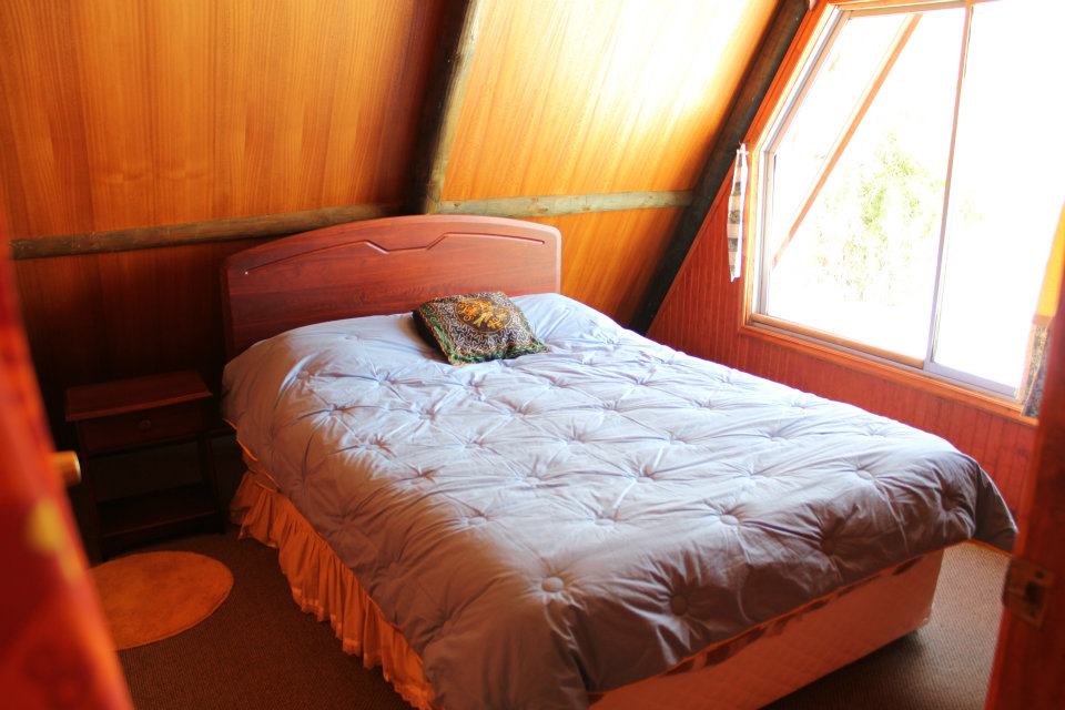 Tweepersoonsbed op de begane grond