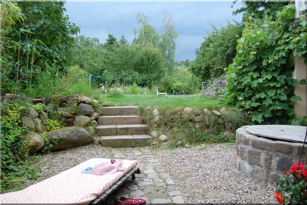 Der Blick in den Garten