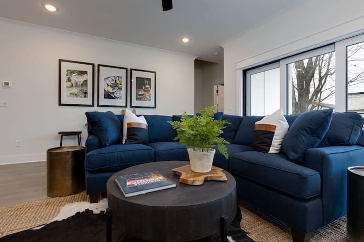 Chic & Spacious Escape | East Nashville Stunner