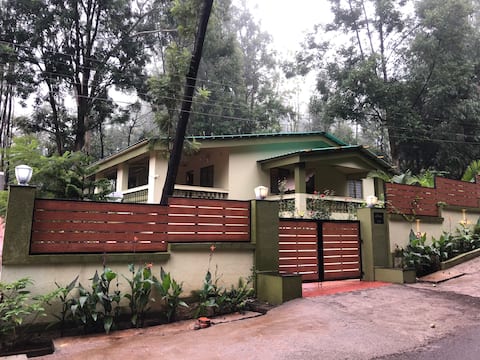 Quite place with lush green trees 🌲 & family only.