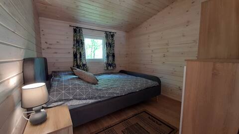 Bungalow with hot tub and sauna