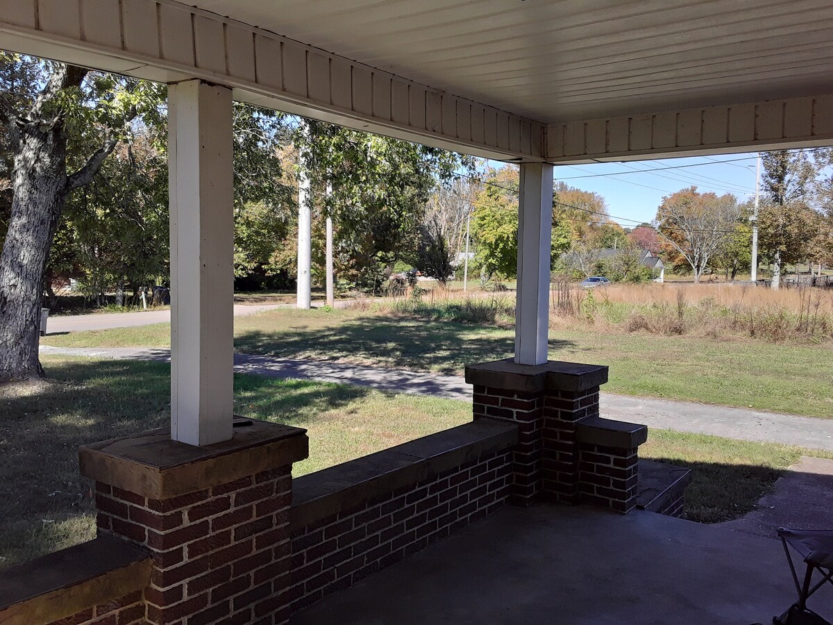 Front porch for great cup of coffee in the morning. at The Farm at St. Florian in Saint Florian