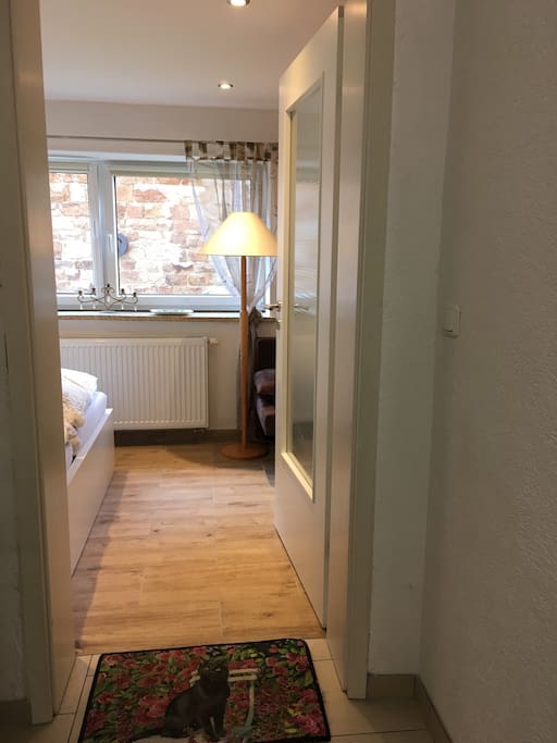 Blick in das Appartement