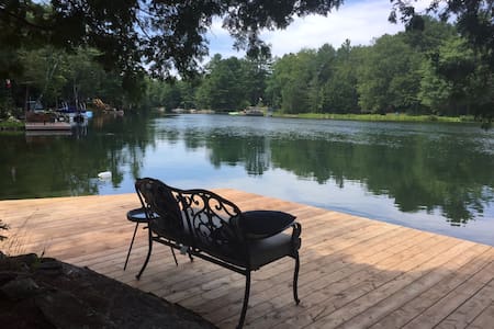 Work from waterfront cottage (WIFI) 1.25 hrs GTA