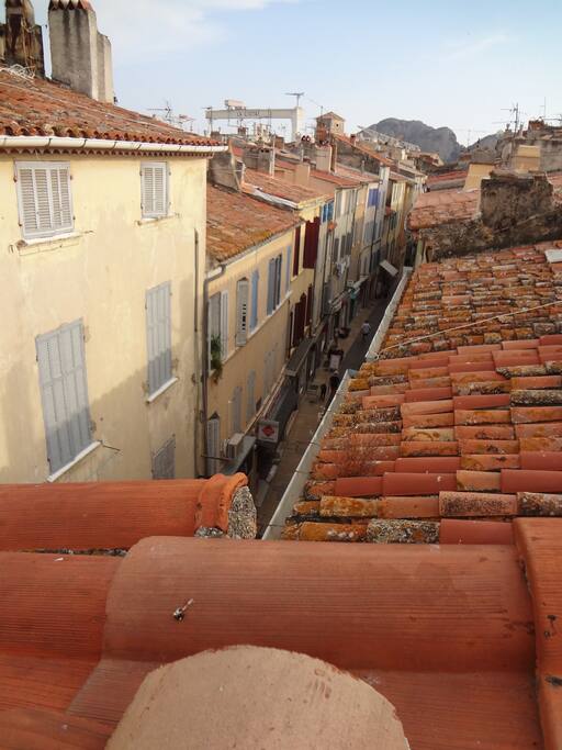 vue de la terrasse