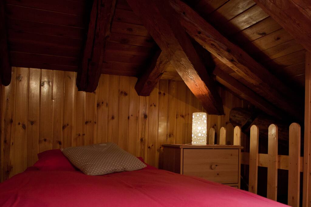 Soppalco con quinto letto e lucernai