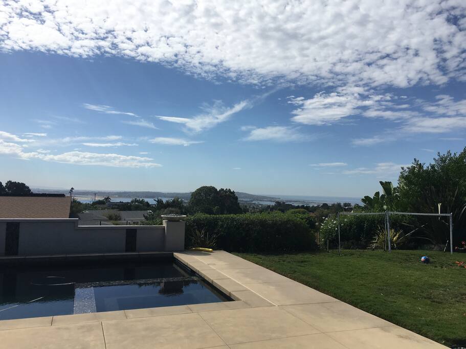 Bay and ocean views