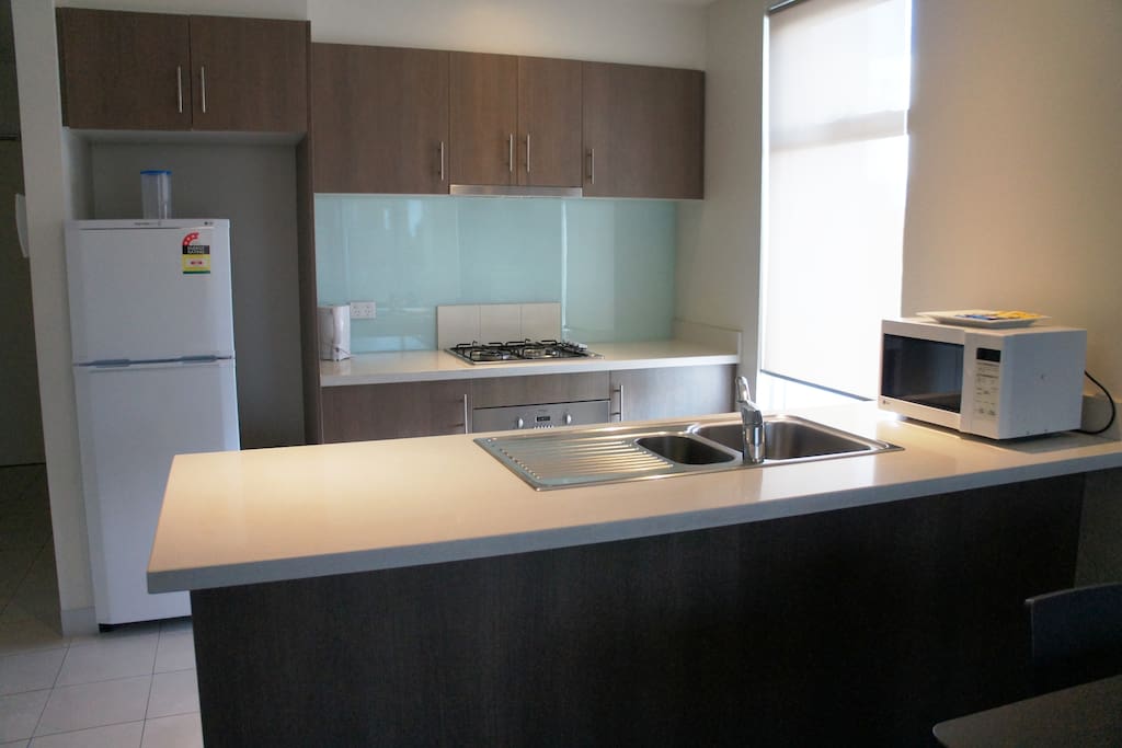 Kitchen with essentials