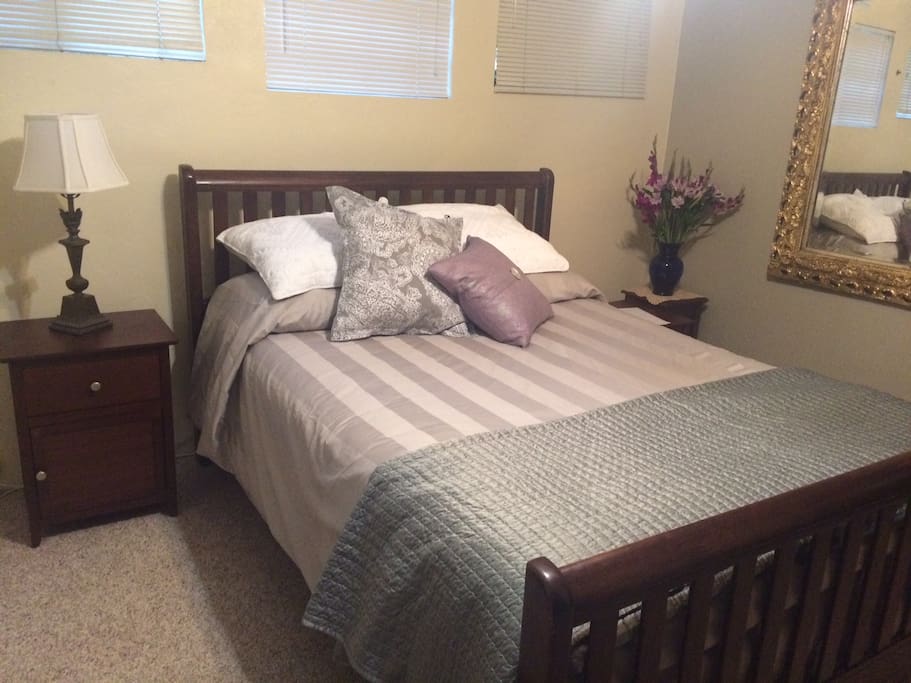 Clean and lovely sleeping quarters