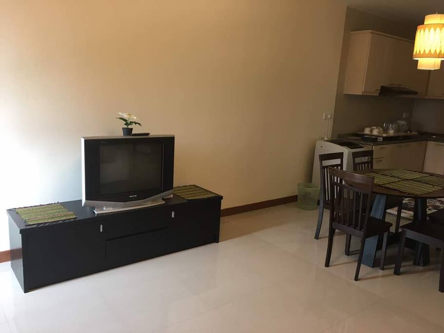 Living Room with TV
