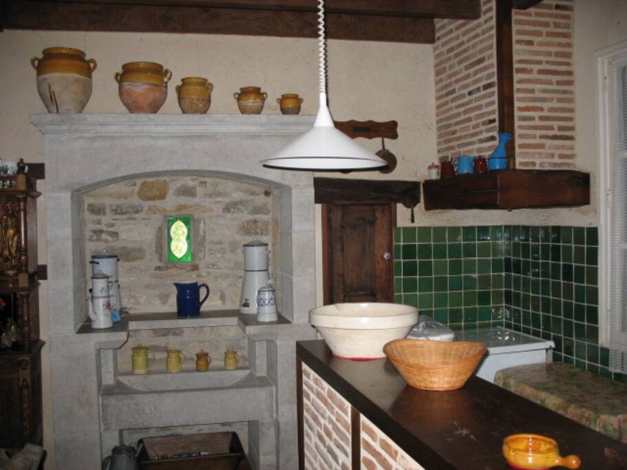 Souillarde et coin cuisine