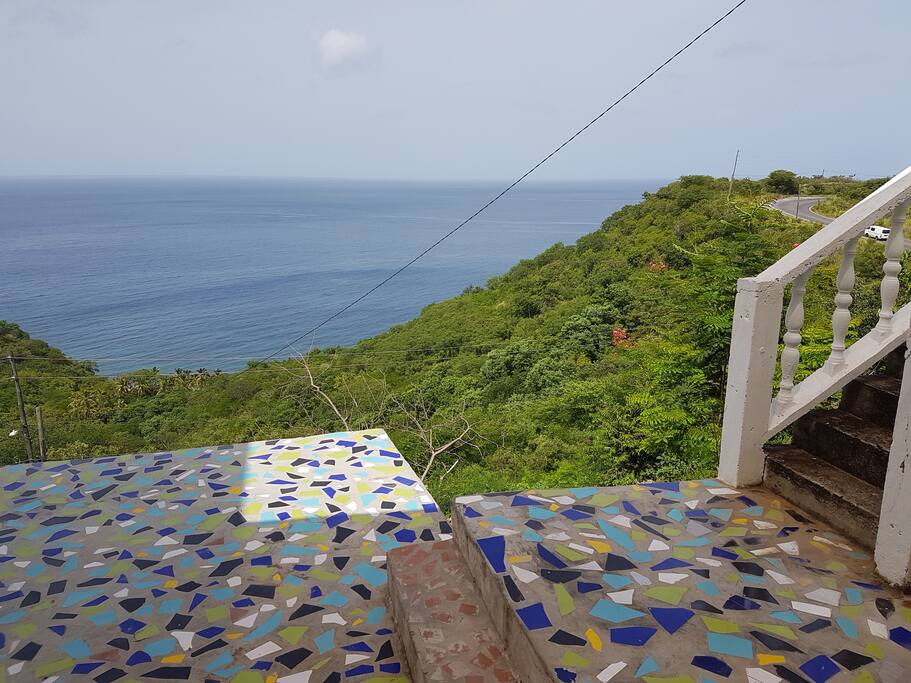 View from terrace