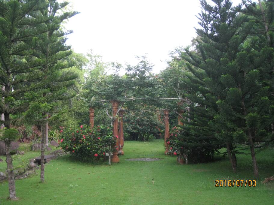 River side garden