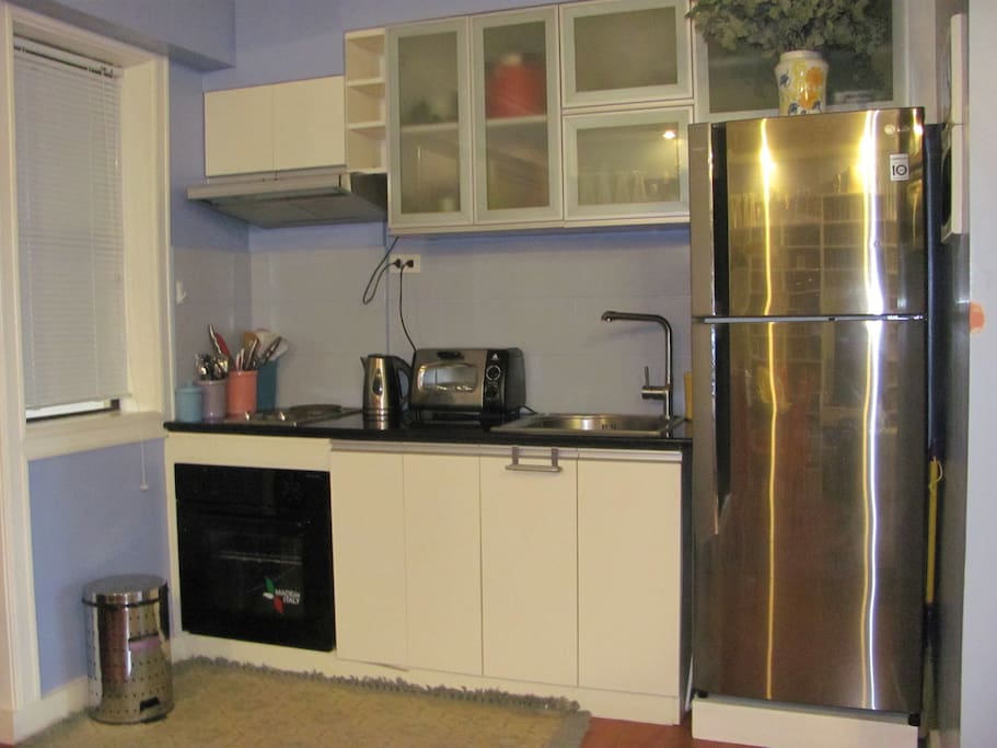 Kitchen area.