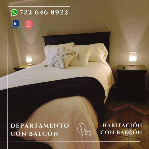 Apartment with balcony in the center of Tlalpujahua