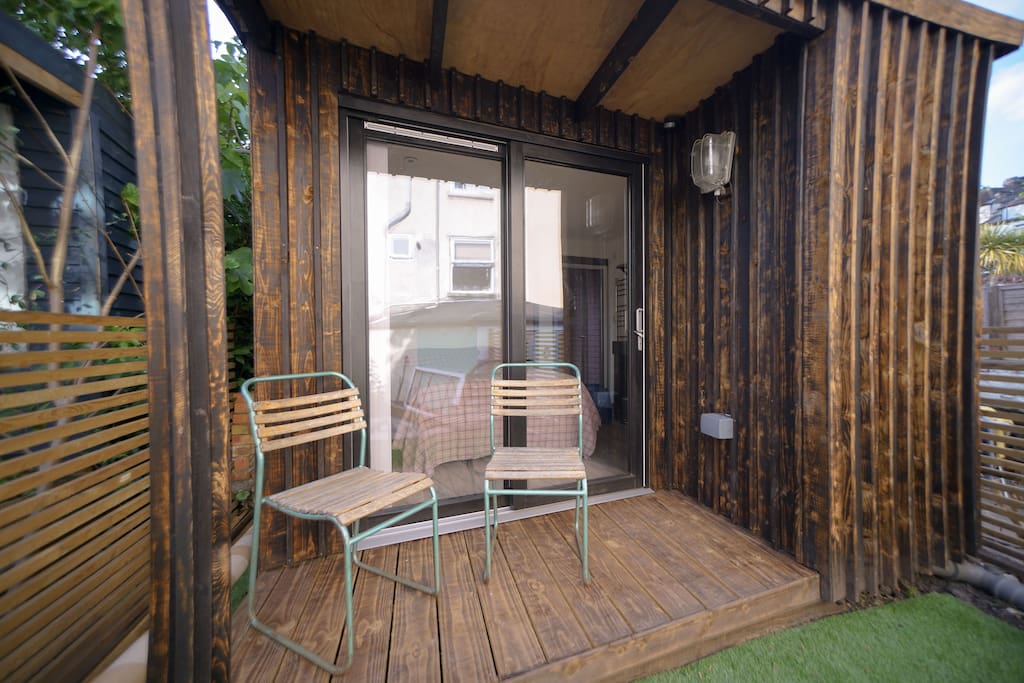 Cabin in the garden!
