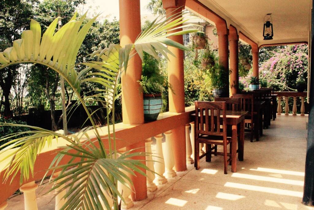 The balcony