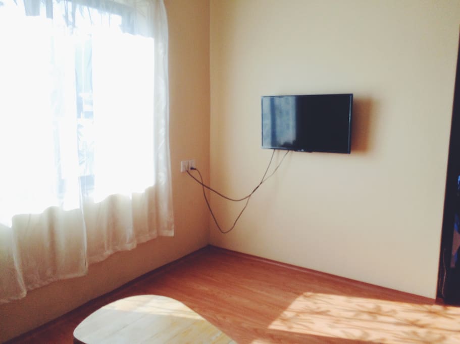 TV in the living room客厅电视