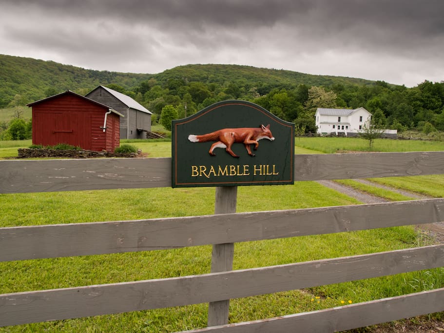 Sign at the road