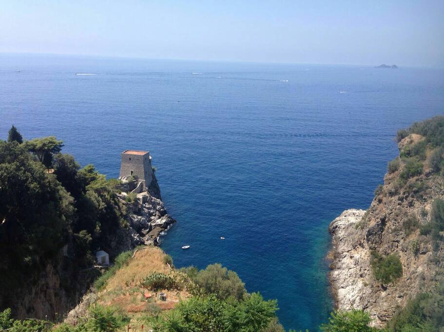 vista dal balcone
