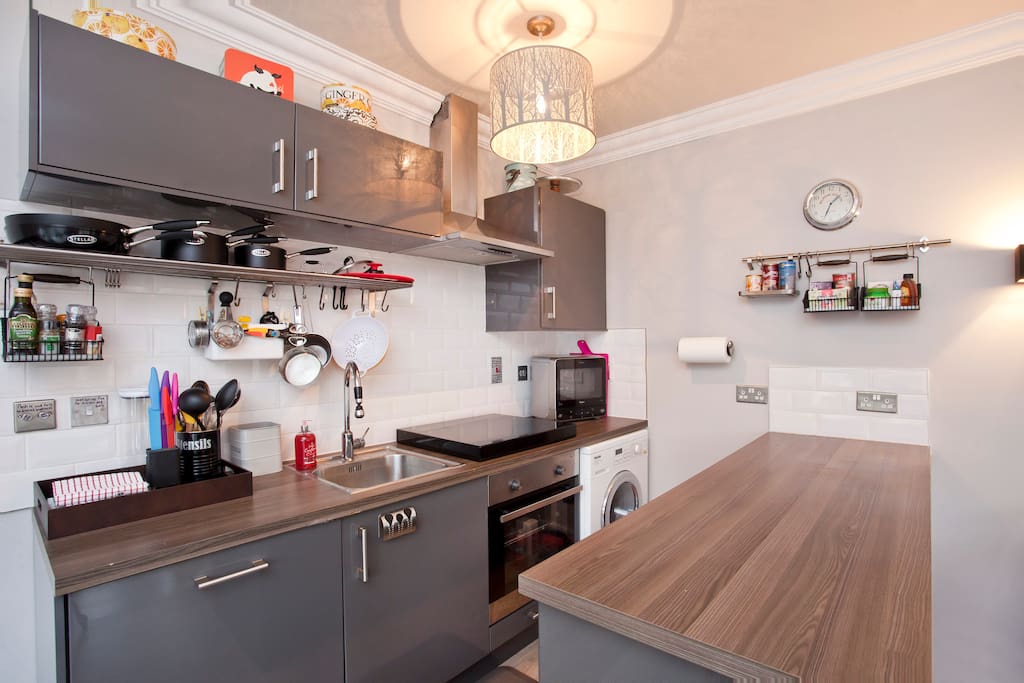 Kitchen area.