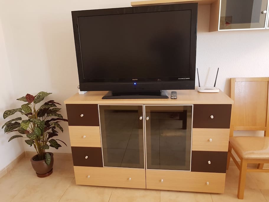tv en comedor y wifi
