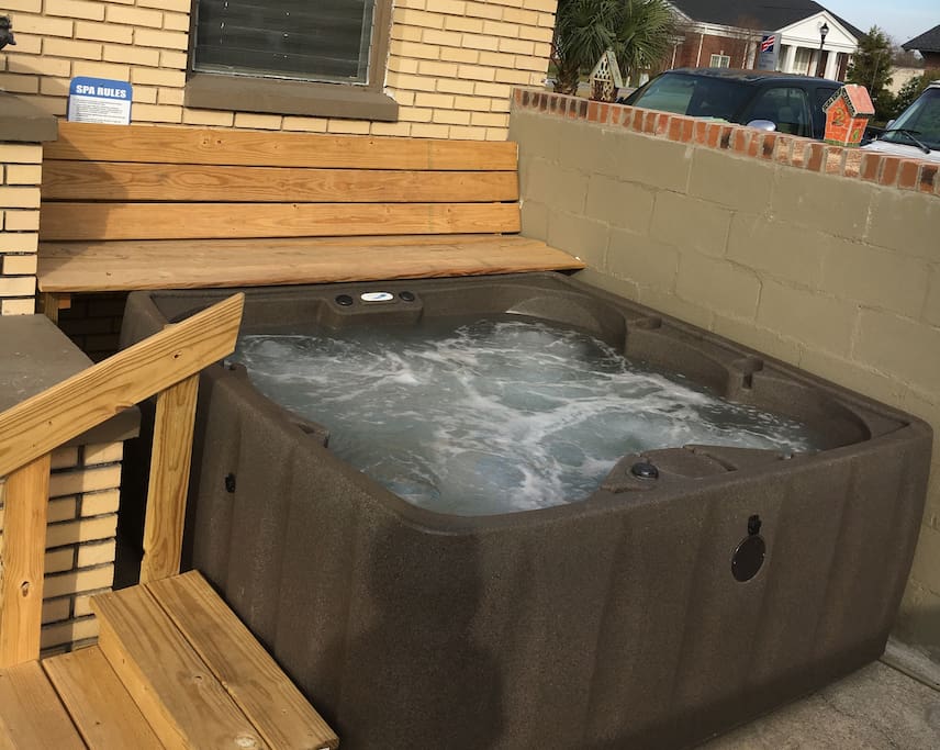 Outdoor spa