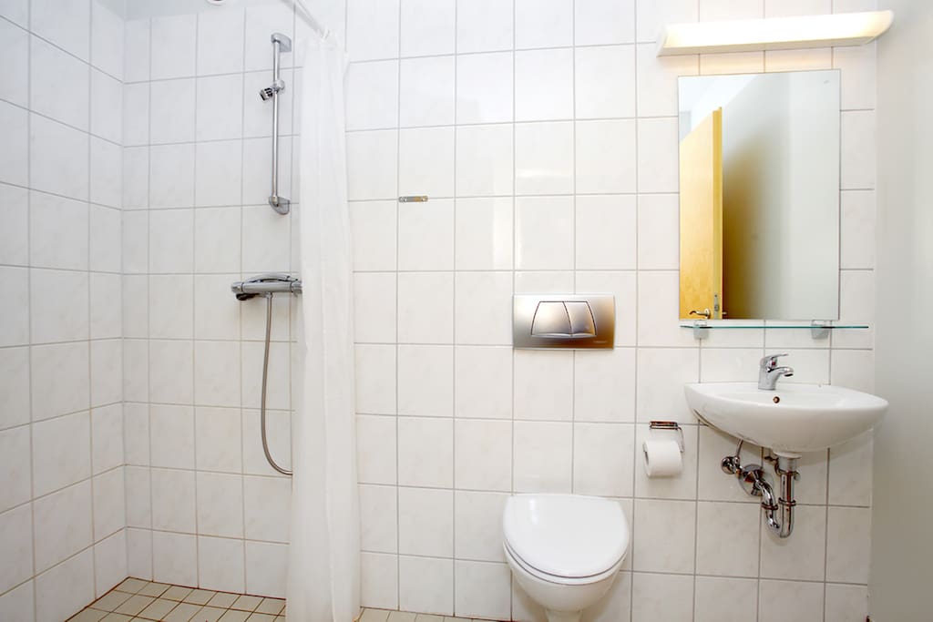 Newly renovated bathroom