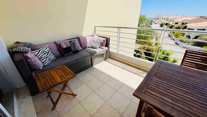 Very nice terrace apartment.