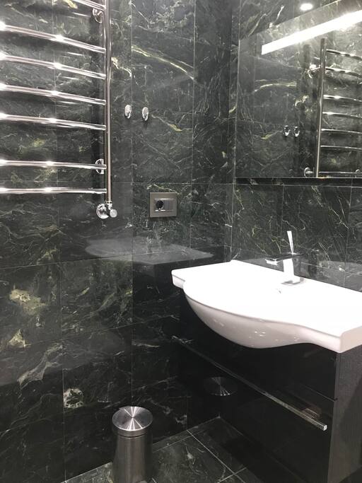the private bathroom