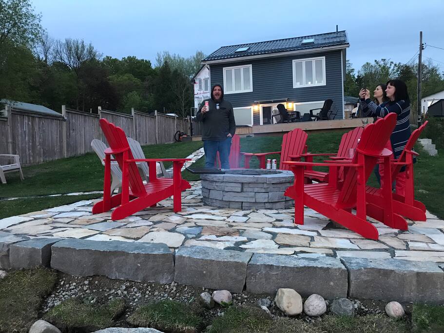 New firepit made spring 2018