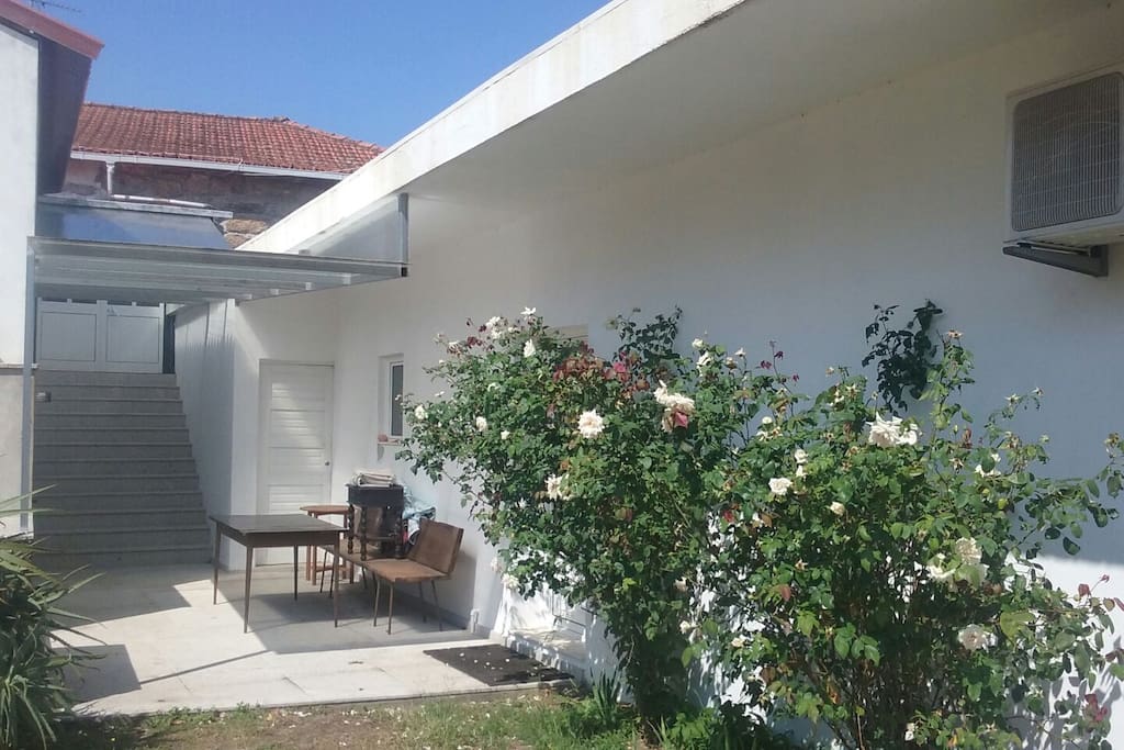 Vista exterior da casa
